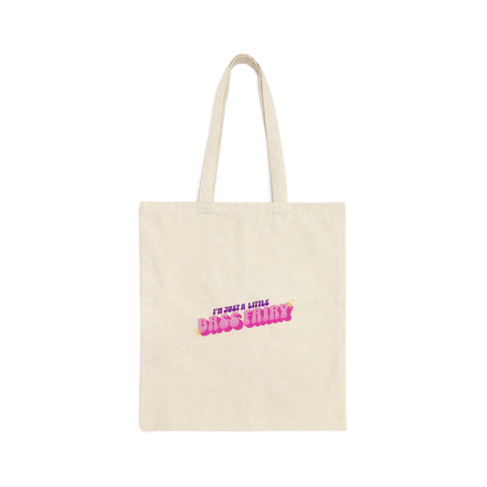 Bass Fairy Canvas Tote Bag