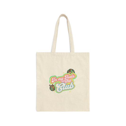 Club Feels Canvas Tote Bag